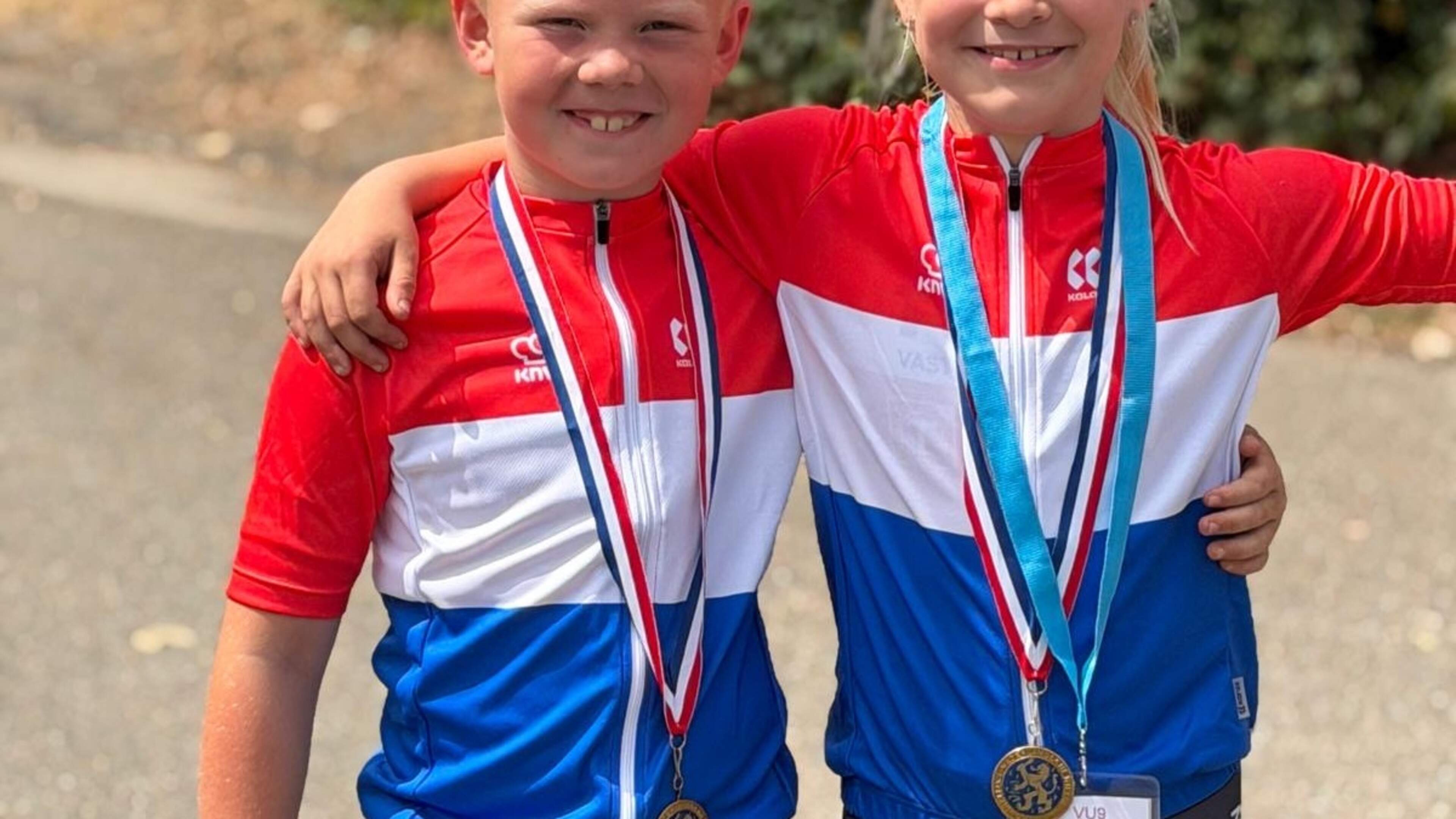 Regio is vier nieuwe kampioenen mountainbike rijker