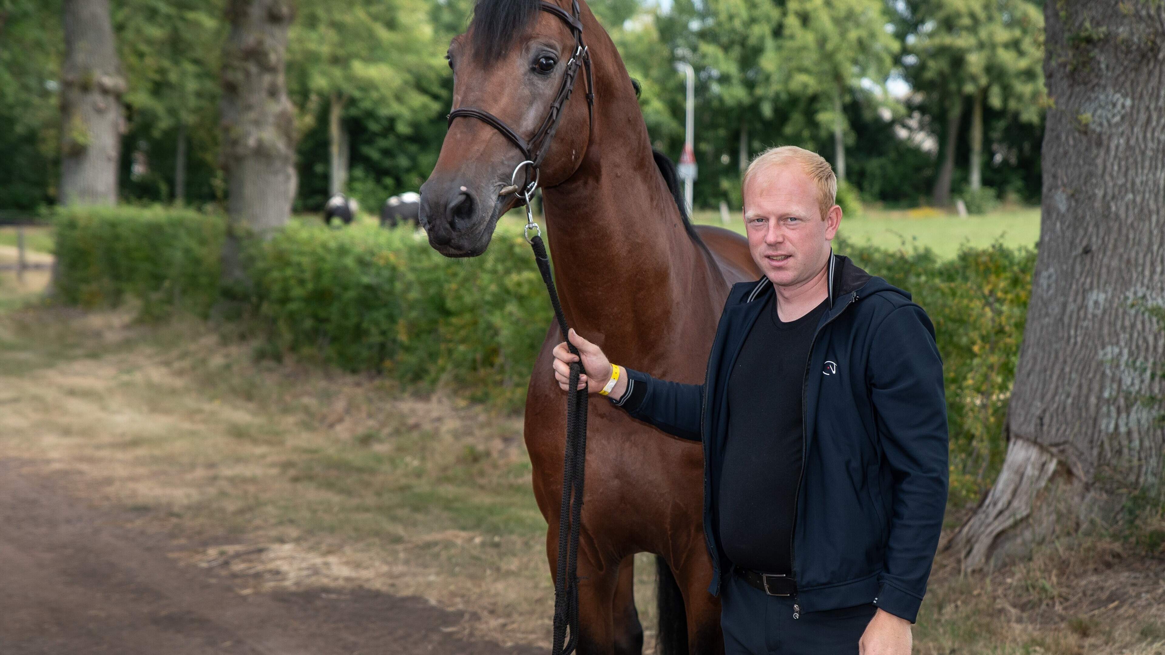 Lennard de Boer gelooft in Legend, maar de thuisrijder bij het CH de Wolden rekent zich nog niet rij