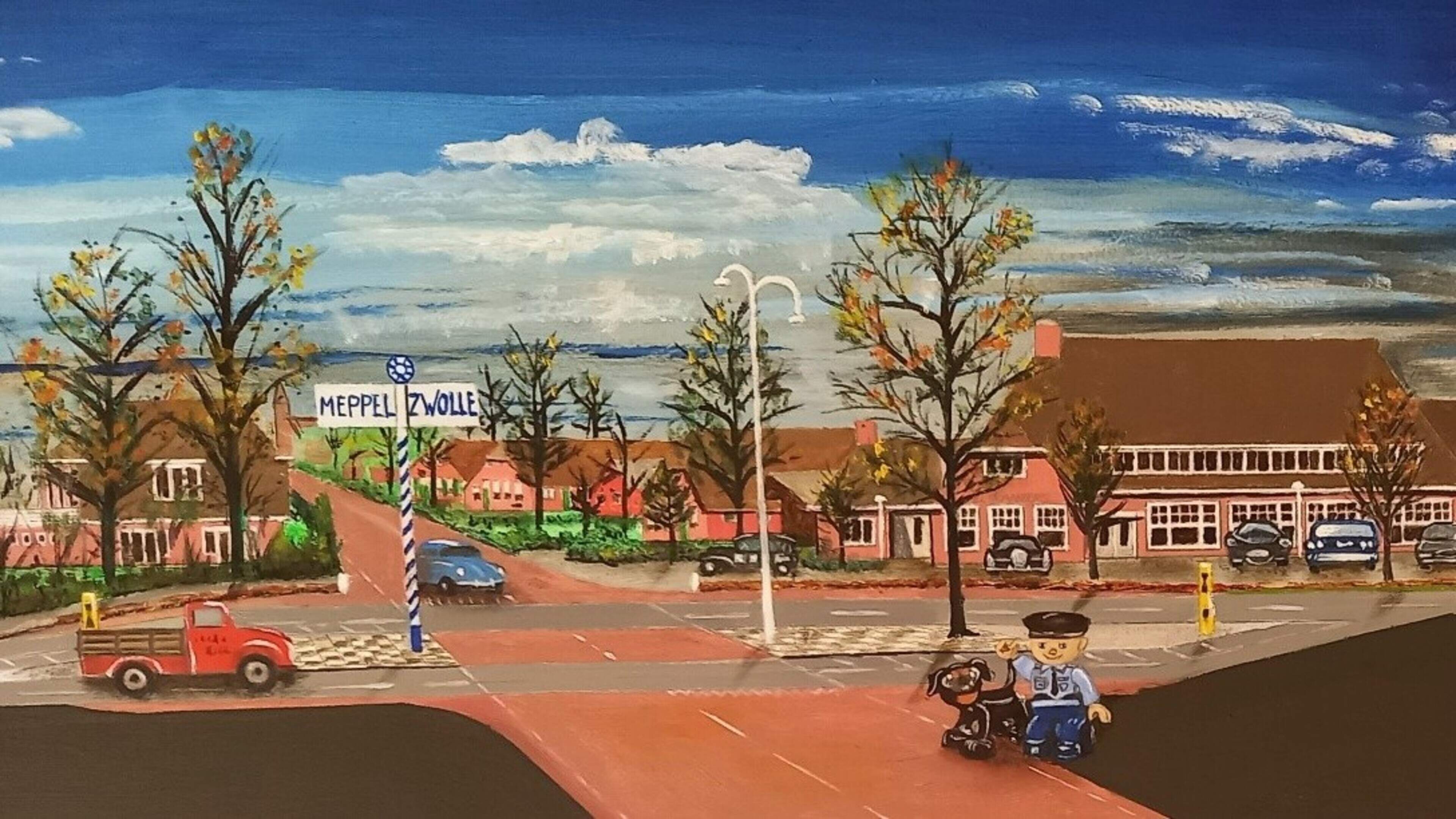 Verdwenen Staphorst herleeft in schilderijen van Jan de Witte tijdens de Staphorstdagen