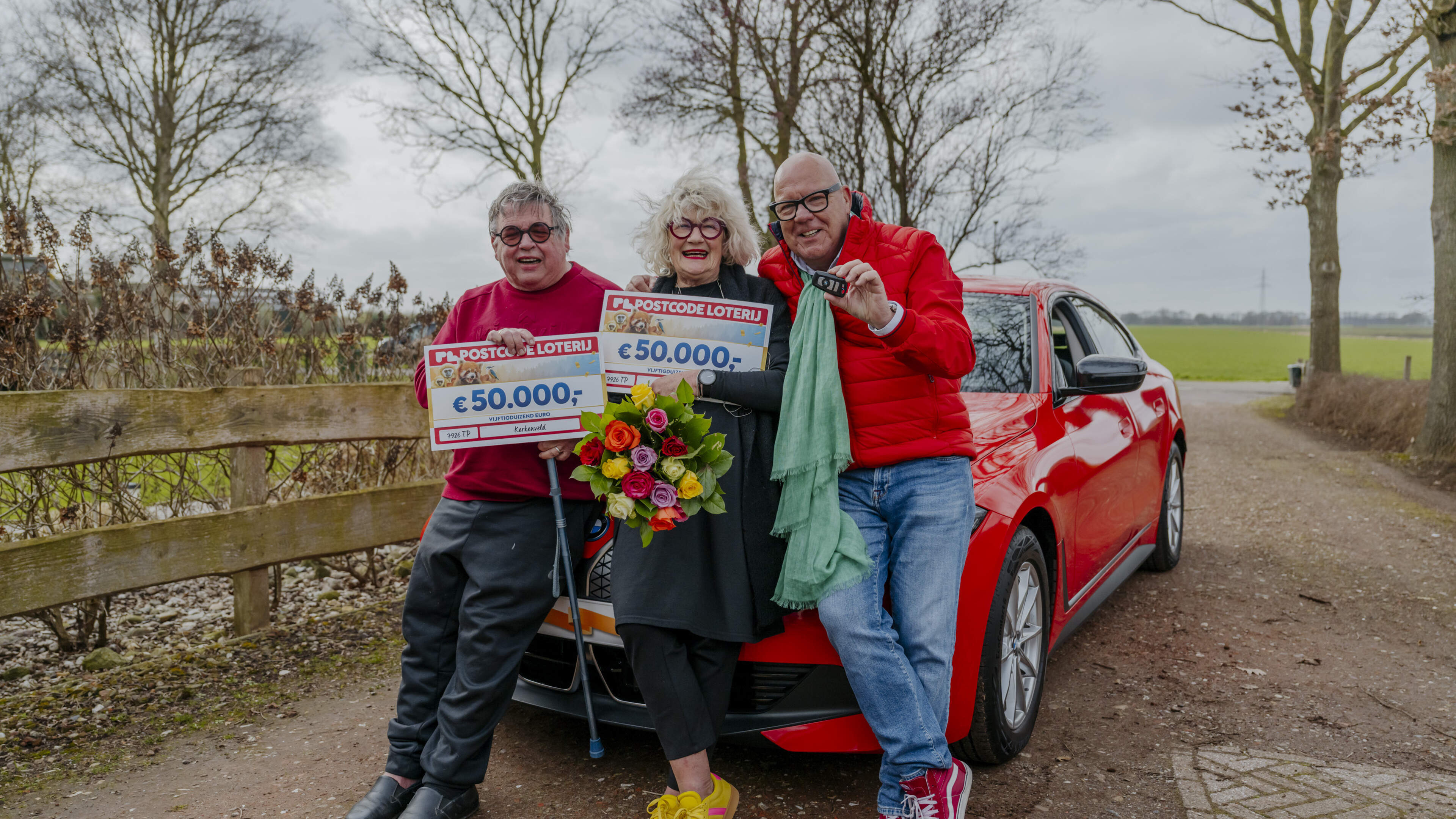 Inwoners Kerkenveld verdelen samen 225.000 euro van de Postcode Loterij