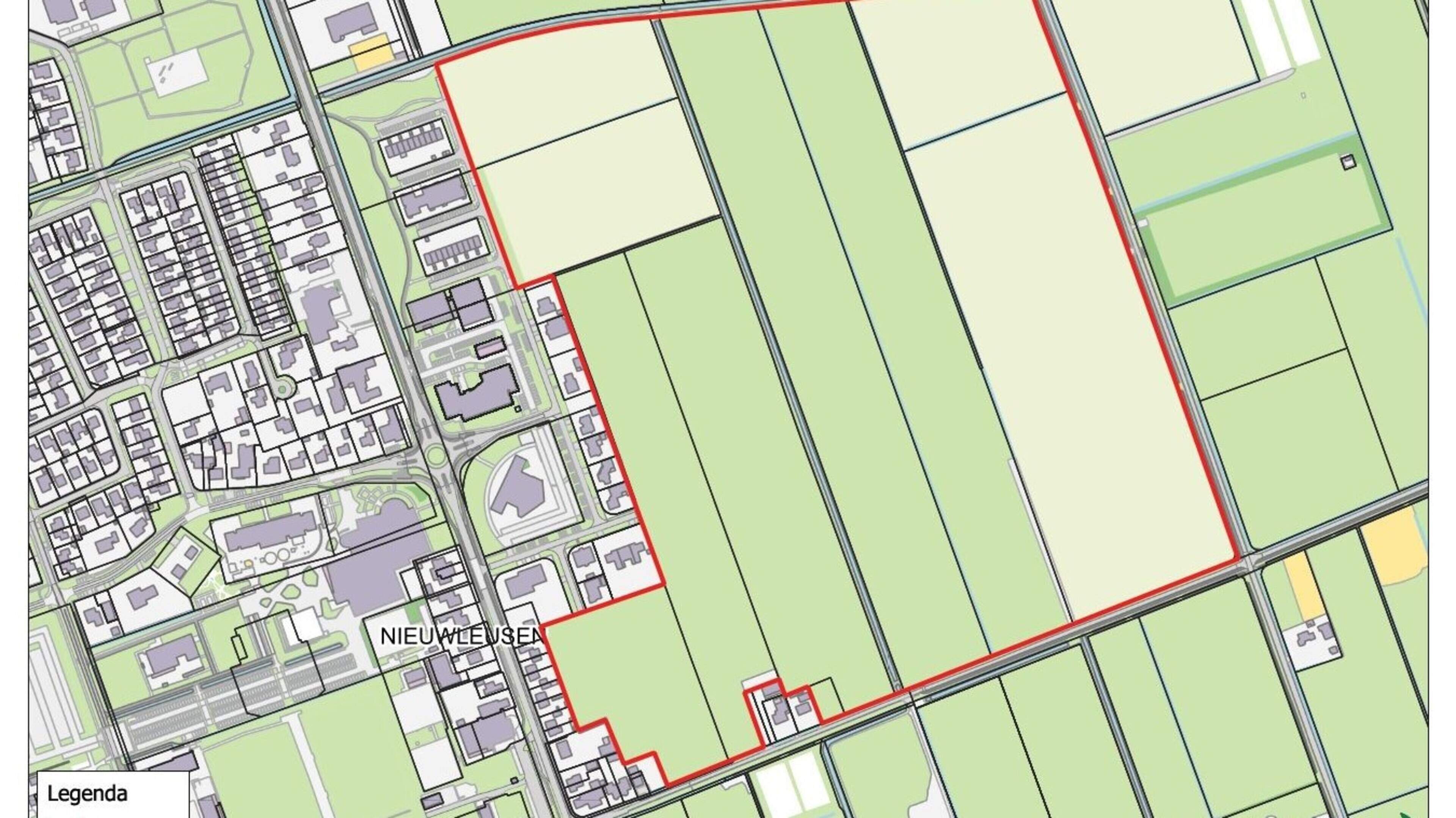 Gemeente presenteert stedenbouwkundig plan voor nieuwe woonwijk (600 huizen) Palthelanden in Nieuwle