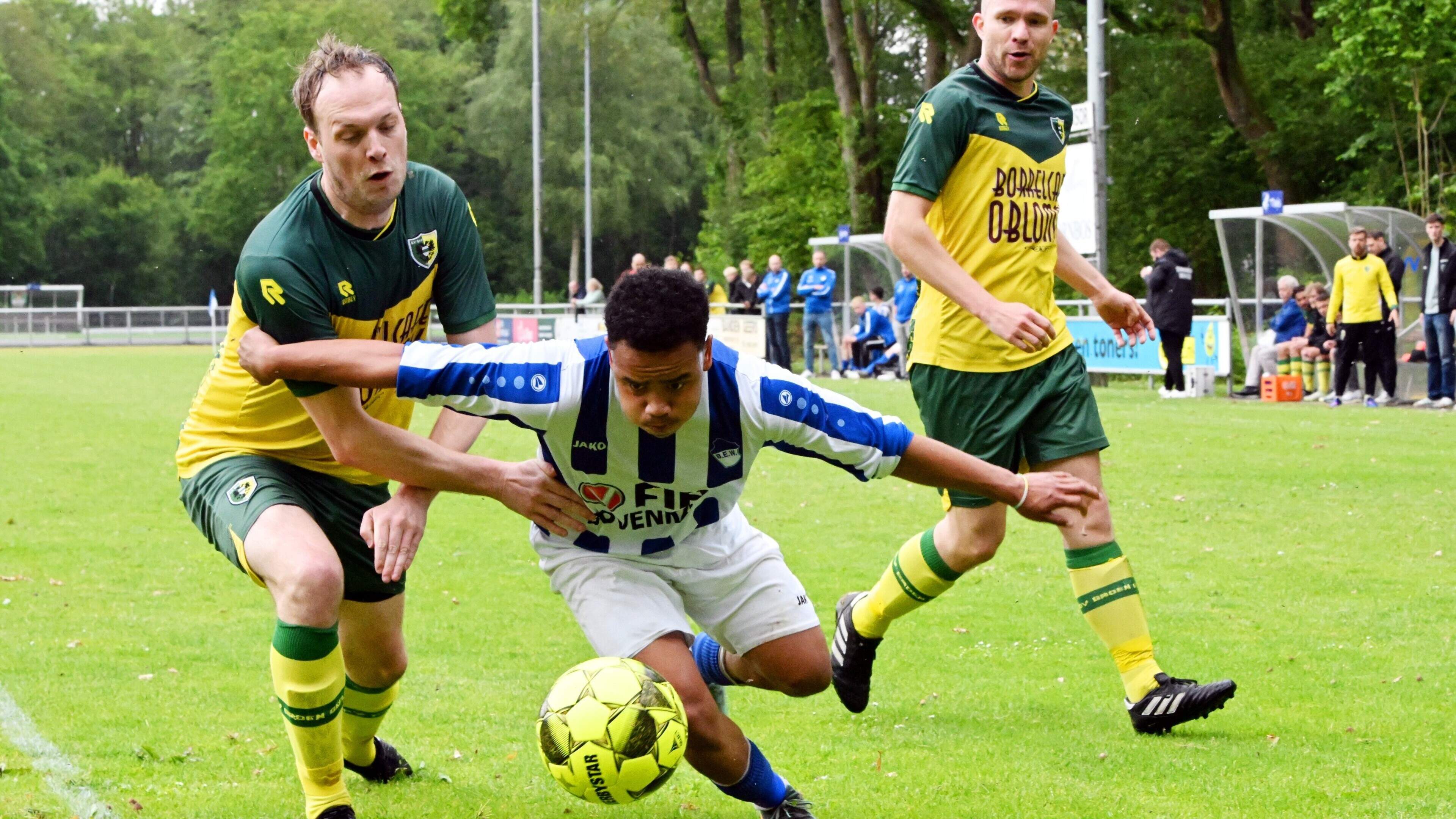 BEW blijkt een maatje te klein in nacompetitieduel met Groen Geel