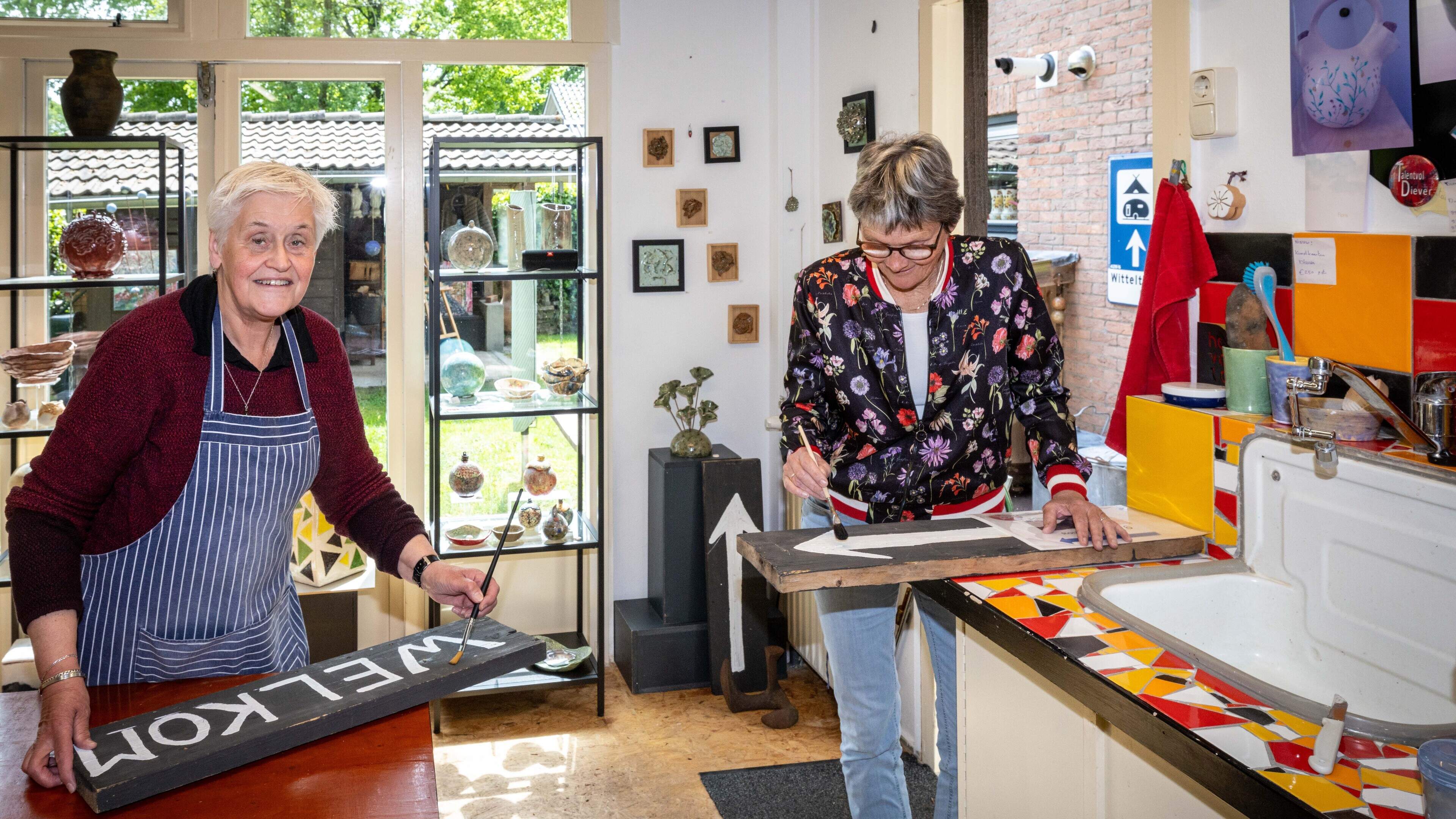 Kunstwandeling Diever viert in juni tiende editie: ‘We hopen dat veel mensen komen kijken’